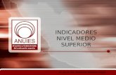 INDICADORES NIVEL MEDIO SUPERIOR M. en A. Ed. Maricruz Moreno Zagal.