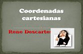 Rene Descartes. Plano cartesiano (-, +) (+, -) (-, -) (+, +) (-, +) (+, -) (-, -) (+,+)