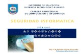 Ing. CIP Fabián Silva Alvarado fsilvasys@hotmail.com S EMANA 01 INSTITUTO DE EDUCACION SUPERIOR TECNOLOGICO PUBLICO CARRERA PROFESIONAL DE COMPUTACION.
