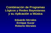 Combinación de Programas Lógicos y Redes Bayesianas y su Aplicación a Música Eduardo Morales Enrique Sucar Roberto Morales.