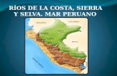 RÍOS DE LA COSTA, SIERRA Y SELVA. MAR PERUANO. COSTA La Costa es la región situada al oeste del Perú, junto al Océano Pacífico.