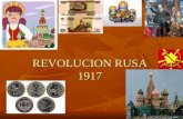 REVOLUCION RUSA 1917. ¿QUÉ ES? Movimiento político, proceso revolucionario, surgido en Rusia en 1917, compuesto por dos fases: 1) La Revolución de Febrero.