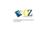 Profesionales al servicio de la educación…. Catálogo OZ NEGOCIACIONES S.A.C. R.U.C.# 20551975801 Telf. (511) 460 9498 / info@oznegociaciones.com.