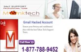 #1-877-788-9452 % Gmail Hacked account