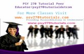 PSY 270 Tutorial Peer Educator/tutorialdSY270Potcom