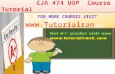 CJA 474 UOP Course Tutorial/TutorialRank