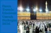 Dawn Travels Special Umrah Packages 2016