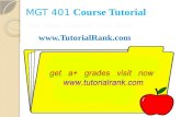 MGT 401 UOP Courses /TutorialRank