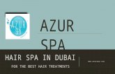 Hair spa in dubai for the best hair treatments