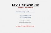 MV Periwinkle, Hebbal, Bangalore