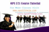OPS 571 Help Peer Educator/ops571helpdotcom