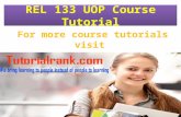 REL 133 UOP Course Tutorial/TutorialRank