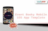 Buy Event Booky iOS Mobile Apps Template Today - Only at $99!