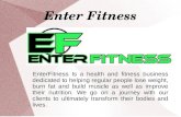 Enter Fitness Body Evolution BootCamp