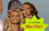 Crowning Miss USA