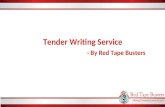 Tender Writing Services by Red Tape Busters