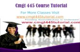 CMGT 445 Courses / cmgt445tutorialdotcom