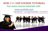 HUM 111 UOP Courses/Uophelp