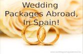 Wedding packages abroad