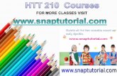 HTT 210 Courses/snaptutorial