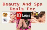 Best Beauty and Spa  Deals in Tricity