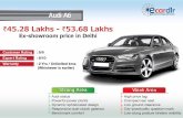 Audi A6 available in 3 variants