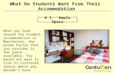 What do students want from their accommodation