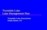 Truesdale Lake Lake Management Plan