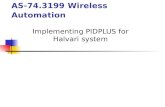 AS-74.3199 Wireless Automation