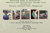 Focus on Ch IV:  Civil Society and Masoala National Park Kate Mannle Bates College
