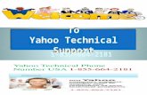 1-855-664-2181 Yahoo Password Support Number