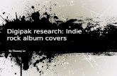 Digipak research: Indie Rock