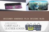 Designer Handbags PLIA Designs Blog