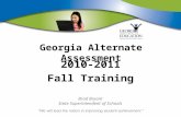 Georgia Alternate Assessment