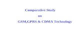 Comparative Study                       on  GSM,GPRS & CDMA Technology