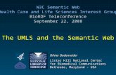 The UMLS and the Semantic Web