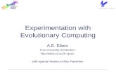 Experimentation with Evolutionary Computing