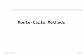 Monte-Carlo Methods