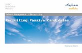 Recruiting Passive Candidates