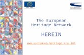 The European Heritage Network HEREIN european-heritage.coet