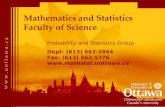 Mathematics and Statistics Faculty of Science
