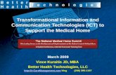 Transformational Information and Communication Technologies (ICT) to Support the Medical Home
