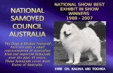 NATIONAL SAMOYED COUNCIL AUSTRALIA