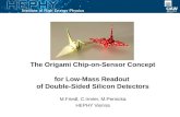 The Origami Chip-on-Sensor Concept  for Low-Mass Readout  of Double-Sided Silicon Detectors
