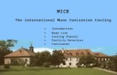 MICE The international Muon Ionization Cooling Experiment