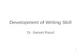 Development of Writing Skill