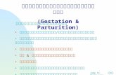 การตั้งท้องและการคลอดลูก (Gestation & Parturition)