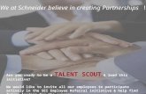 We at Schneider believe in creating Partnerships  !