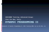 Dynamic Programming II