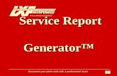 Service Report  Generator™